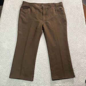 Vintage Scandia Woods Men's Jeans Ranchers Pants 70s 80s Western Brown 46x 26